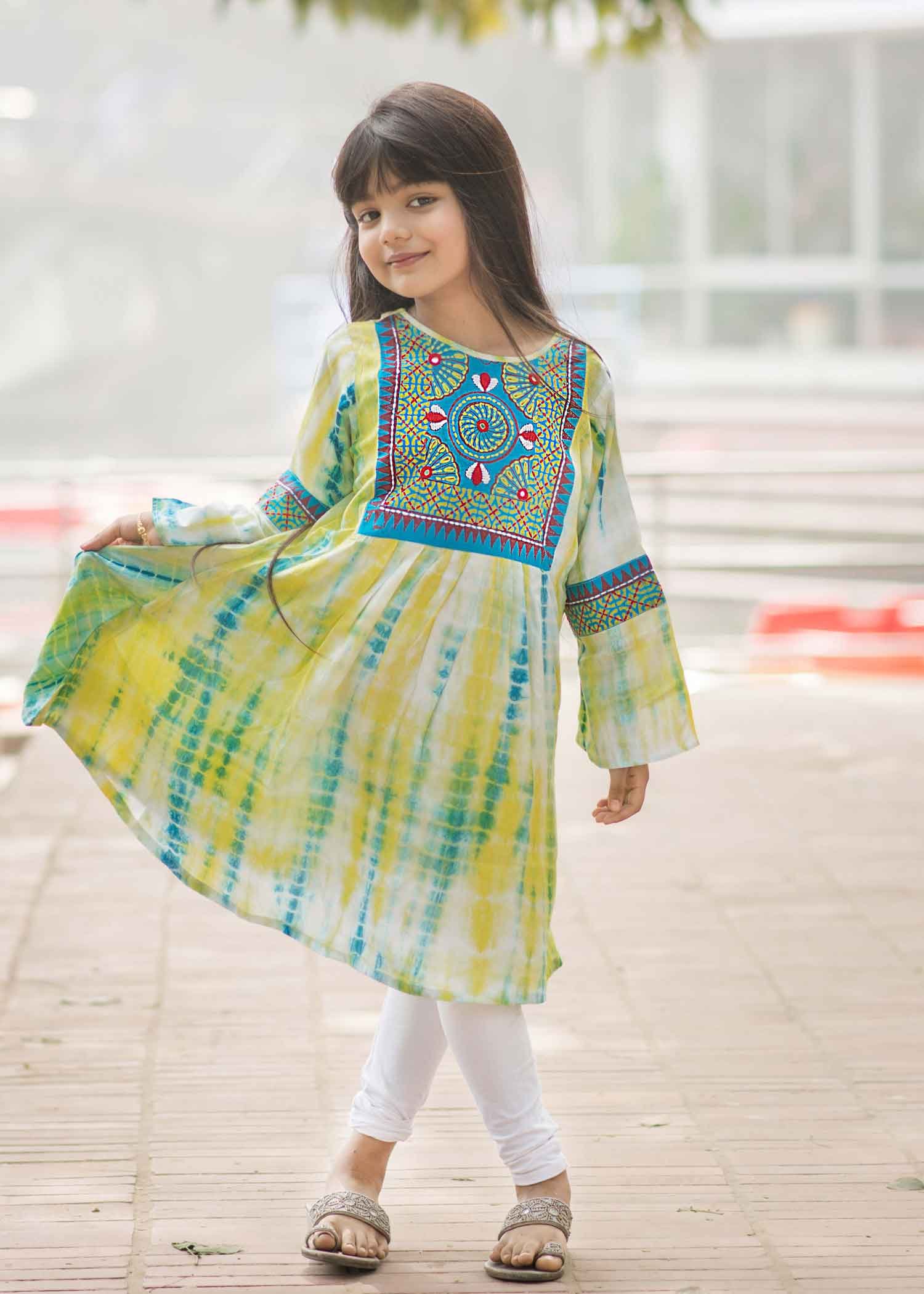 Boutique Style Homemade Kurti Designing Ideas For Baby Girls | Kurti Designs  For Baby Girls For Eid - YouTube